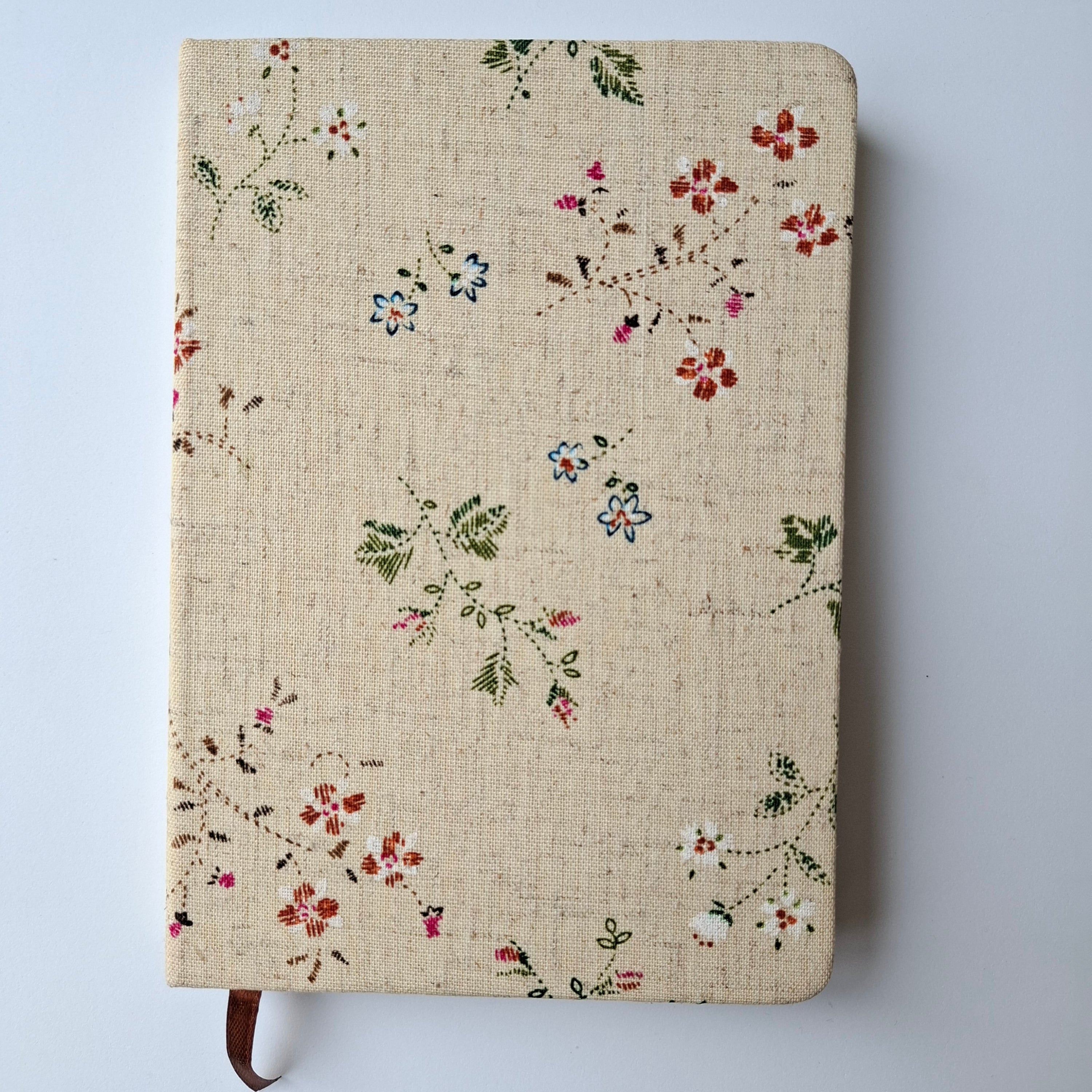 Carnets de la série Linen - Carnet à couverture rigide B6 de qualité supérieure