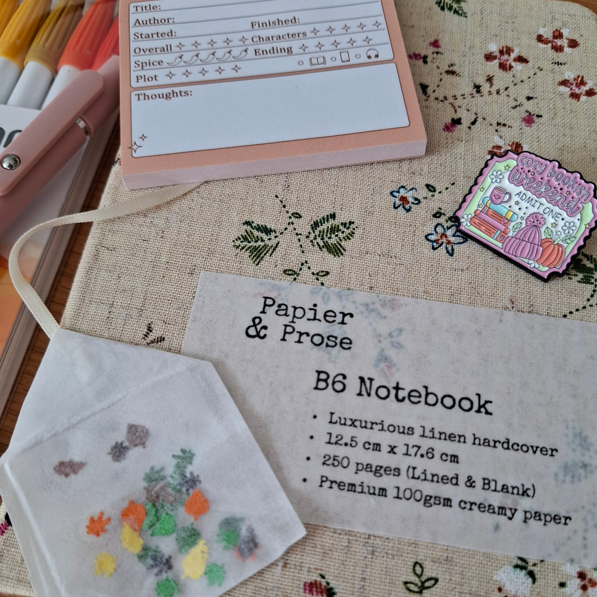 Papier & Prose bookish stationery box autumn 2026