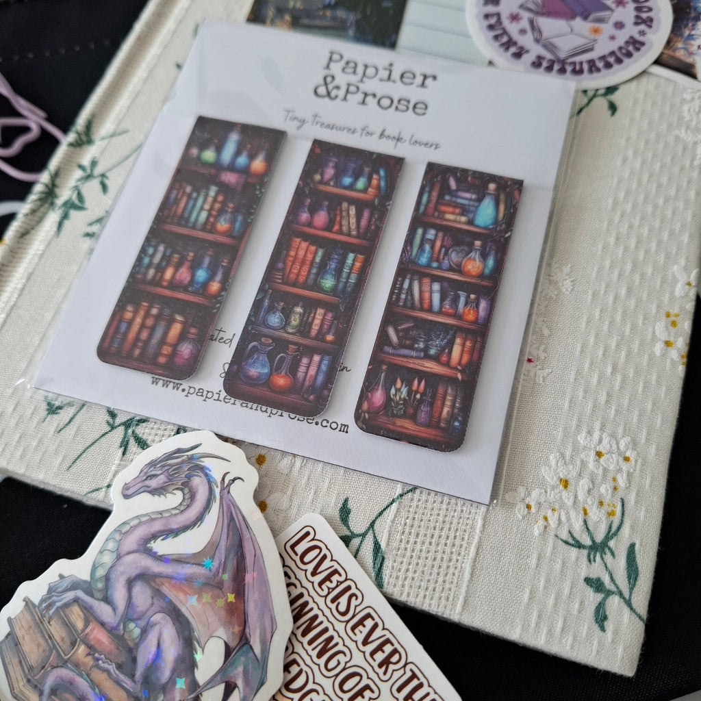 Stationery bundle travelling reader gift set purple Papier & Prose