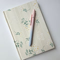 White Linen hardcover notebook A5 – Papier & Prose