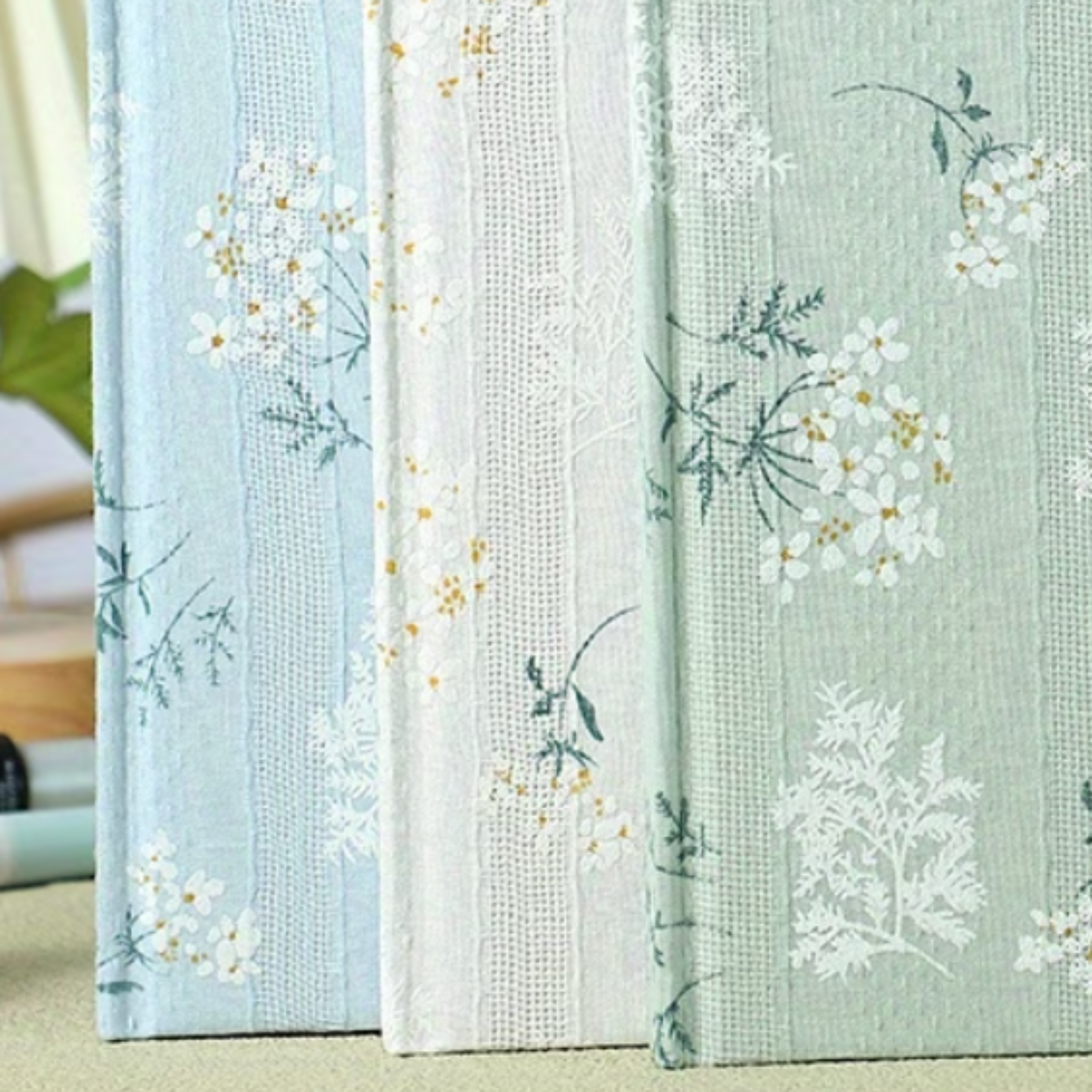  Linen hardcover notebooks A5 – Papier & Prose