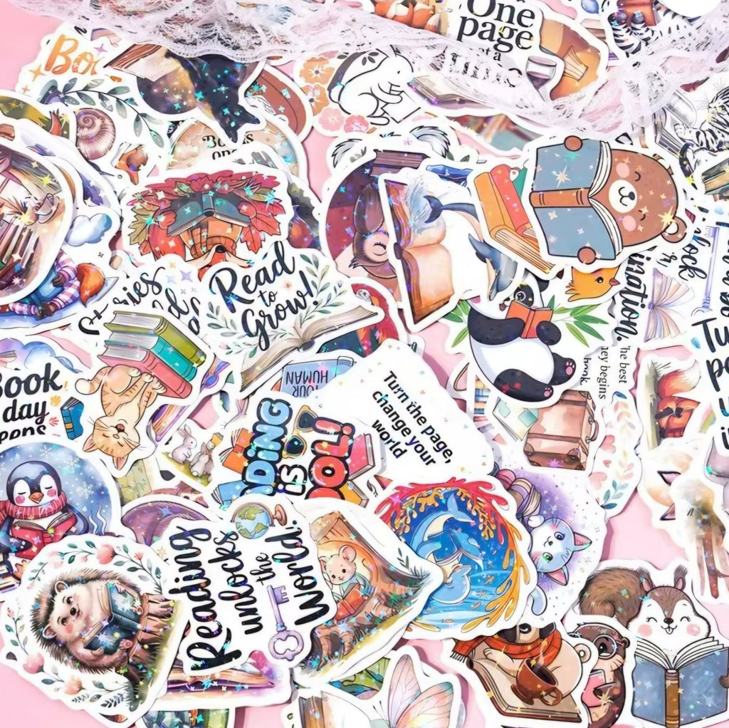 Bookish Stickers Pack