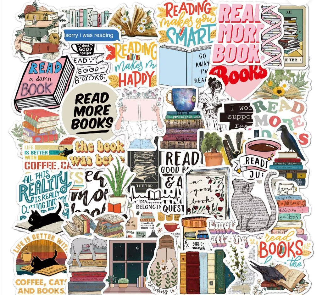 Bookish Stickers Pack
